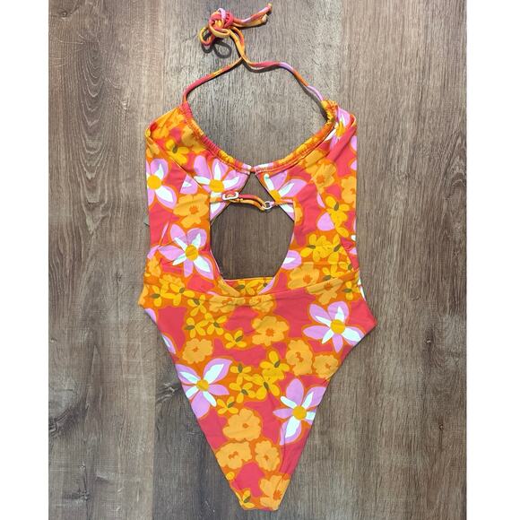 NWT Stone Fox Swim Riva One Piece Swimsuit - Lei Lei Print Size XS - Picture 5 of 7
